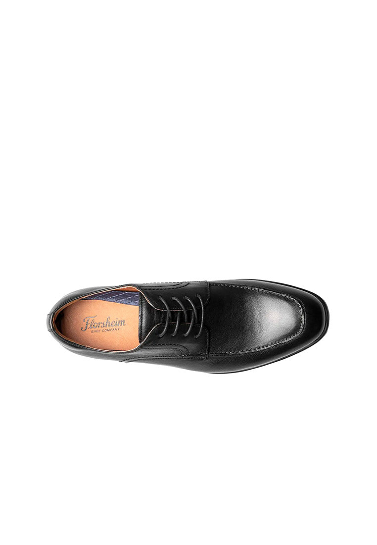 ZAFFIRO Men's Moc Toe Oxford Black