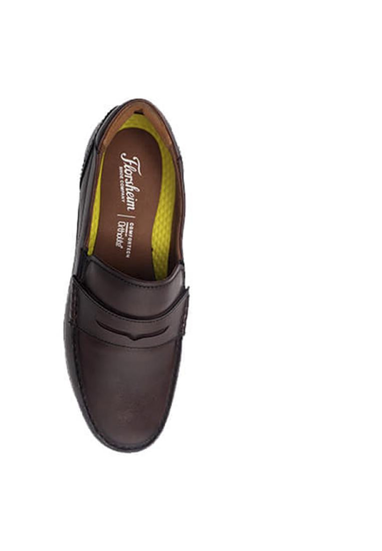 Central Moc Toe Penny Loafer Brown