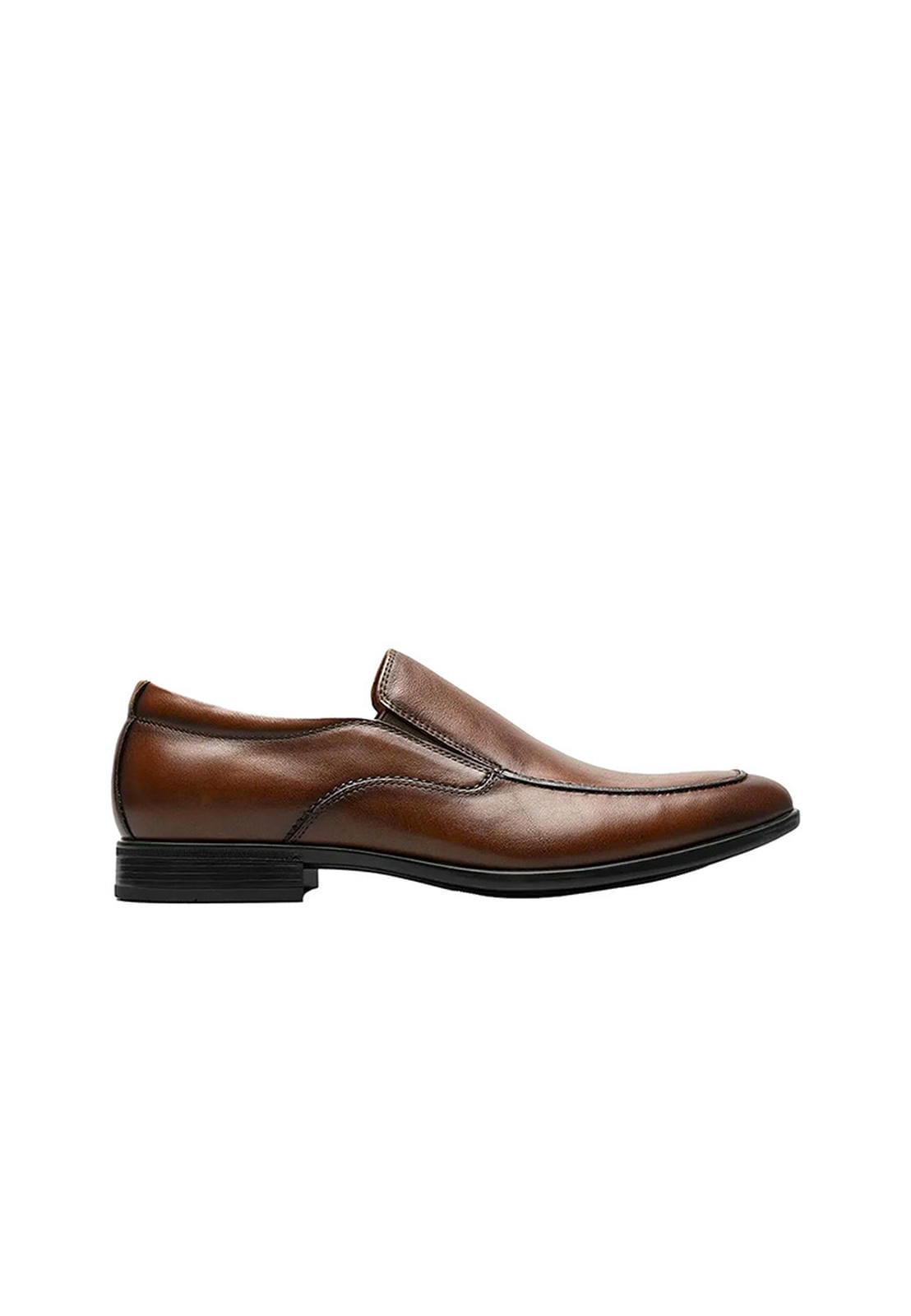 ZAFFIRO Moc Toe Venetian Loafer Cognac