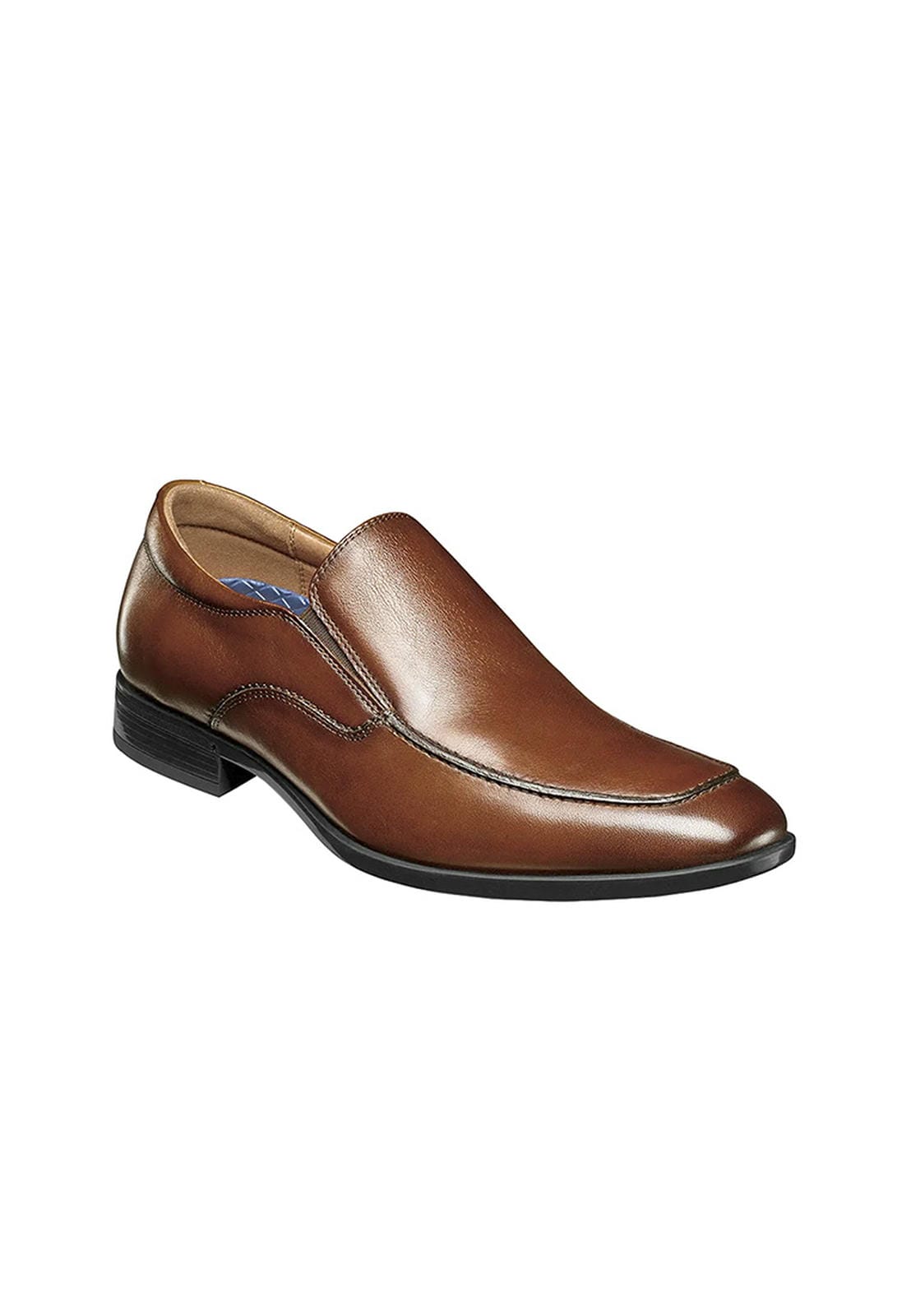 ZAFFIRO Moc Toe Venetian Loafer Cognac