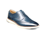 Flair Wing Tip Blucher Lace Up (Navy)